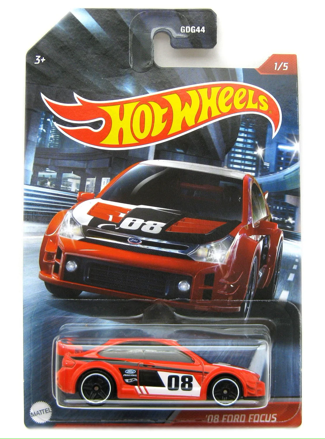 Hot Wheels - '08 Ford Focus Red - Scala 1/64