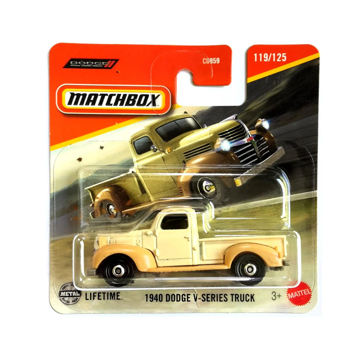Matchbox - 1940 Dodge V-Series Truck #119 - Scala 1/64 Circa