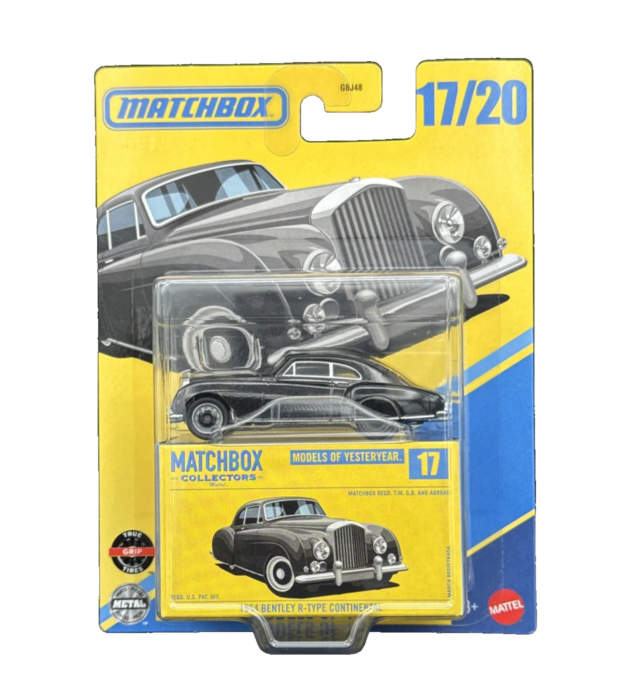 Matchbox Collectors - 1954 Bentley R-Type Continental - 17/20 - Scala 1/64
