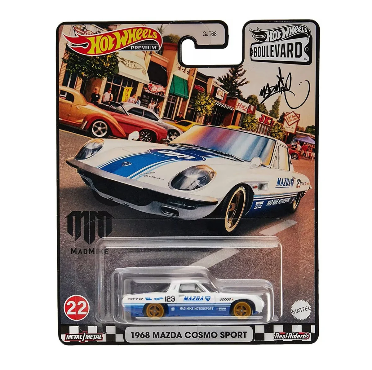 Hot Wheels Premium - 1968 Mazda Cosmo Sport Boulevard #22 - Scala 1/64