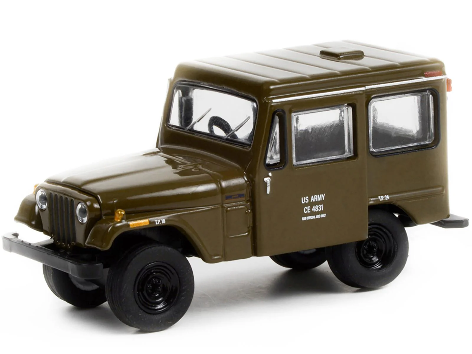 Greenlight - 1970 Jeep DJ-5 U.S. Army - Series Battalion 64 - Scala 1/64 - Image 2