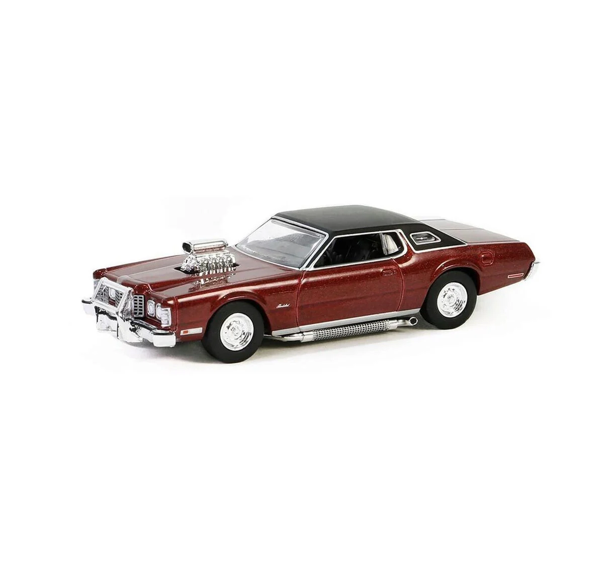 Greenlight Collectibles - 1973 Ford Thunderbird Supercharger The Crow (1994) Movie - Hollywood Series - Scala 1/64 - Image 2