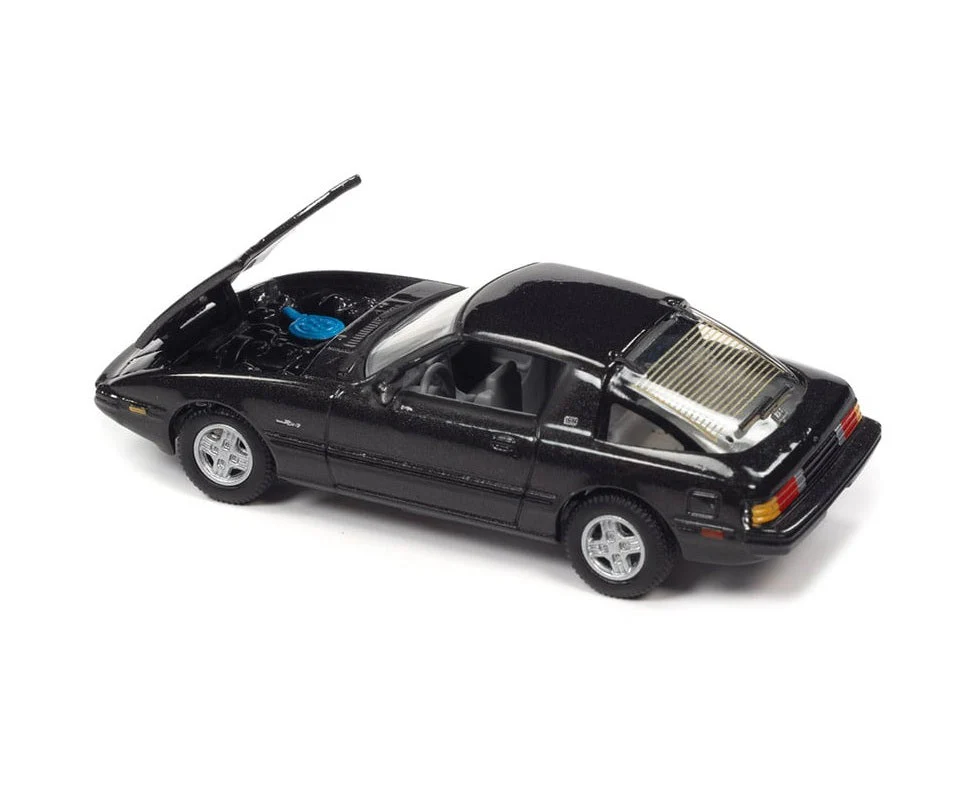 Johnny Lightning - 1982 Mazda RX7 Tornado Silver "Classic Gold Collection" - Scala 1/64 - Image 2