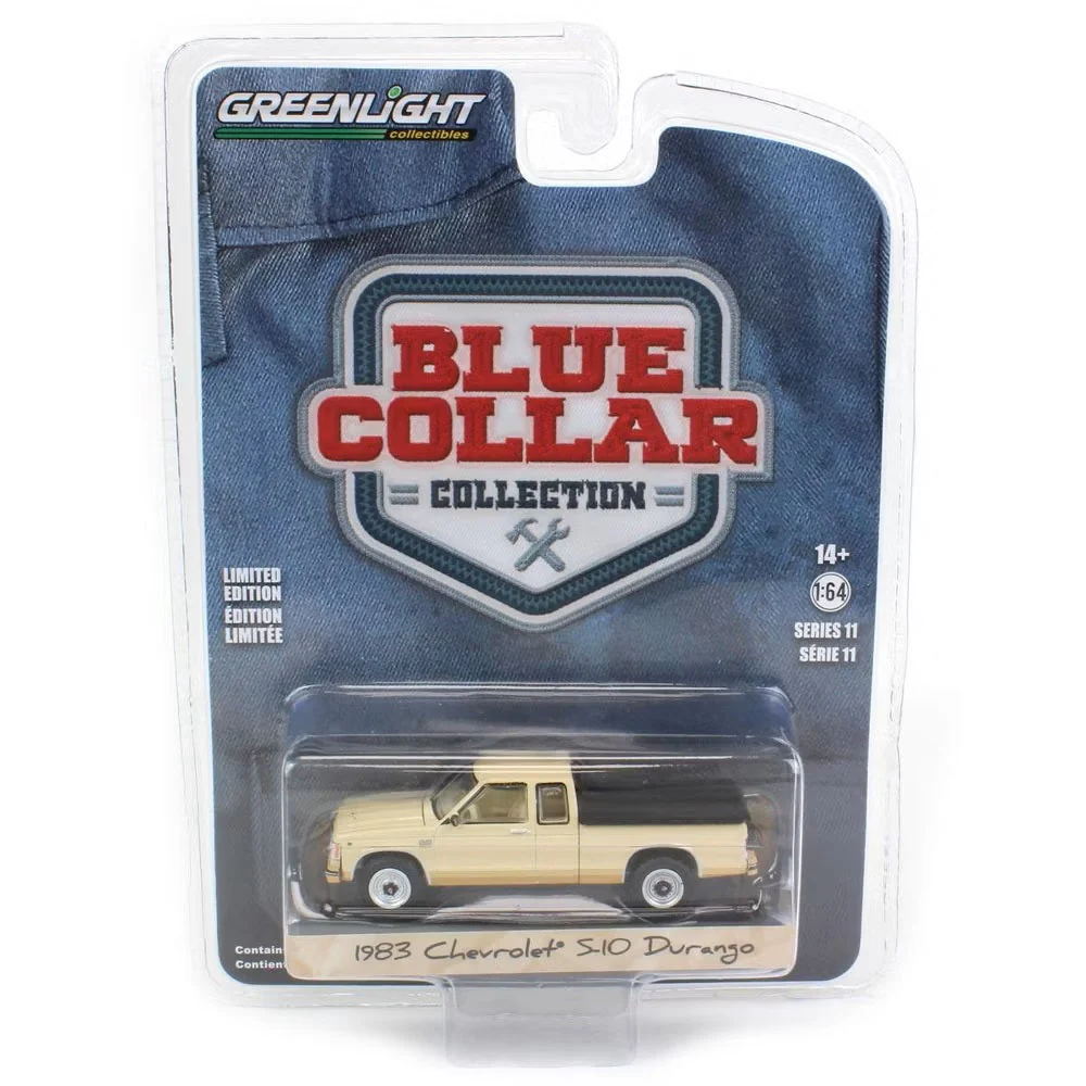 Greenlight - 1983 Chevrolet S-10 Durango - Greenlight Series Blue Collar - Scala 1/64