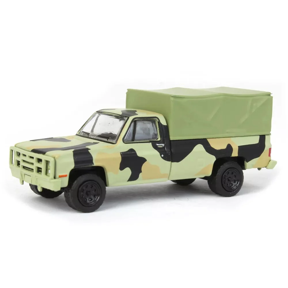 Greenlight - 1984 Chevrolet M1008 CUCV Camouflage with Cargo - Series Battalion 64 - Scala 1/64 - Image 3