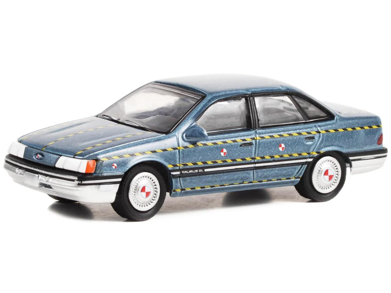 Greenlight - 1986 Ford Taurus Crash Test Vehicle Tommy Boy (The Movie) 1995 - Hollywood Series - Scala 1/64 - Image 2