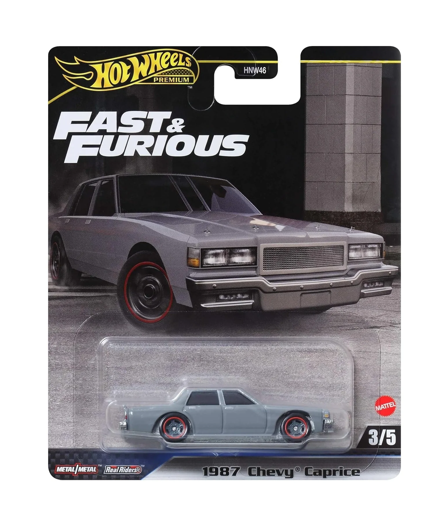 Hot Wheels Premium - 1987 Chevy Caprice Fast & Furious - Scala 1/64