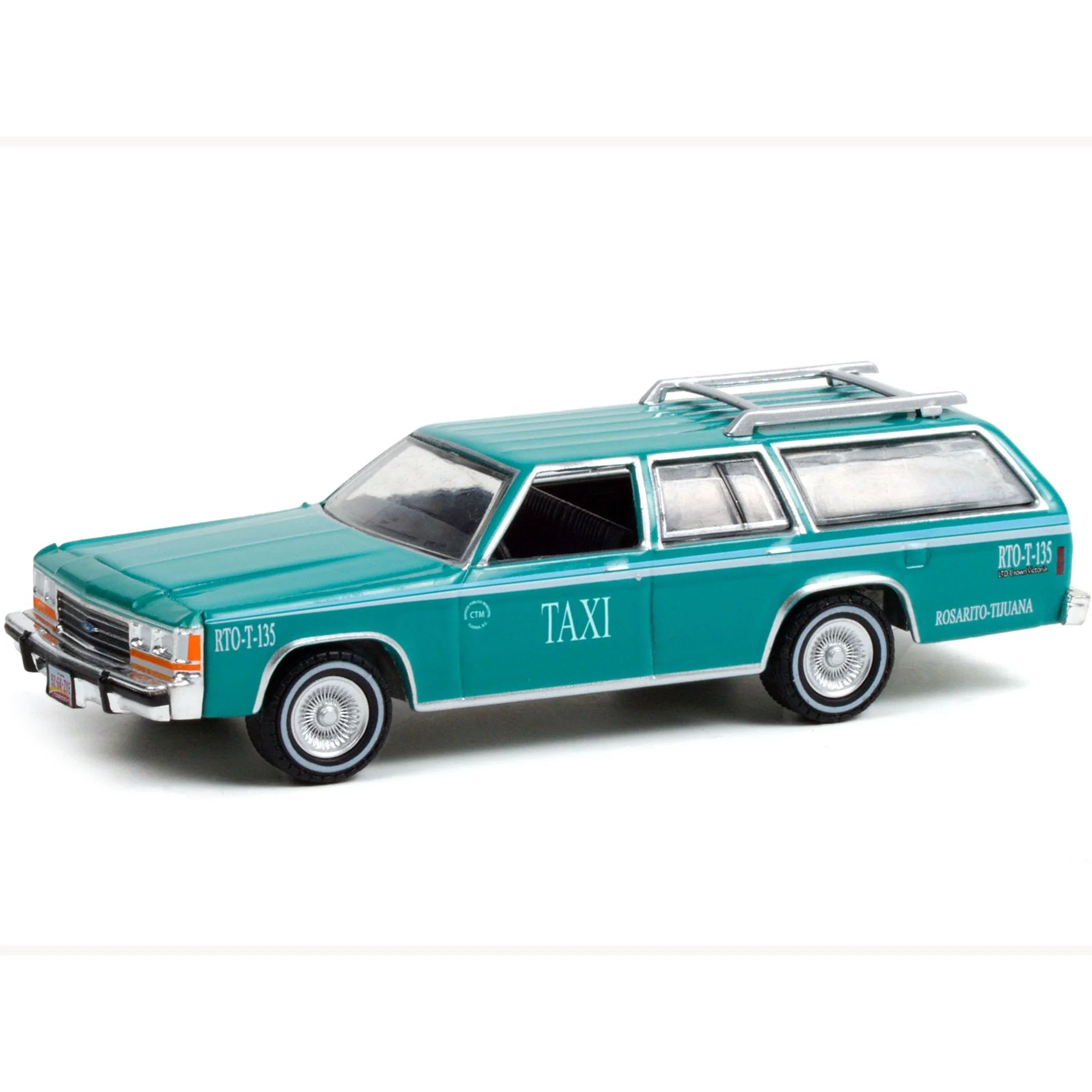 Greenlight - 1991 Ford Ltd Crown Victoria Taxi - Hobby Exclusive - Scala 1/64 - Image 2