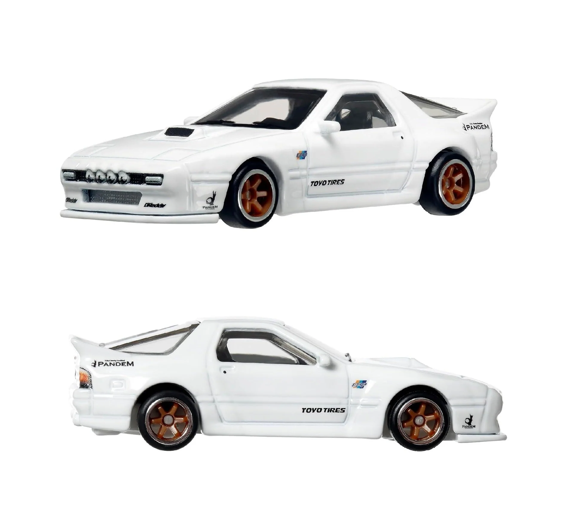 Hot Wheels Premium - 2-Pack '04 Mazda Mazdaspeed Miata / Mazda RX7 FC Pandem - Scala 1/64 - Image 2