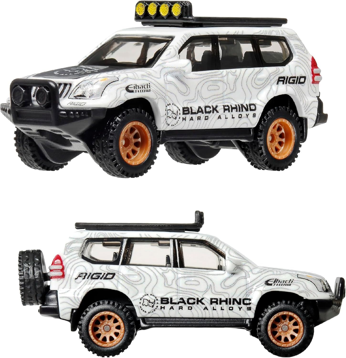 Hot Wheels Premium - 2-Pack '05 Toyota Land Cruiser+ Mercedes Sprinter Tourer - Scala 1/64 - Image 2
