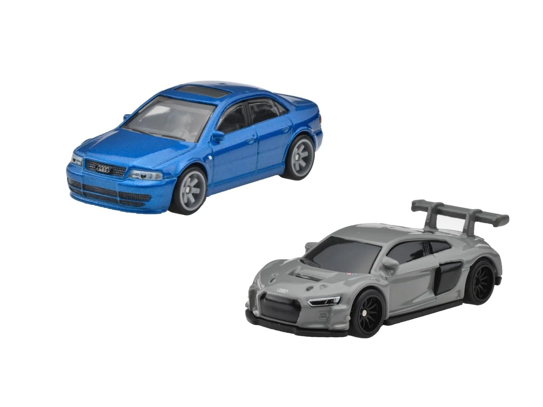 Hot Wheels Premium - 2 Pack Audi S4 Quattro / Audi R8 LMS - Scala 1/64 - Image 2