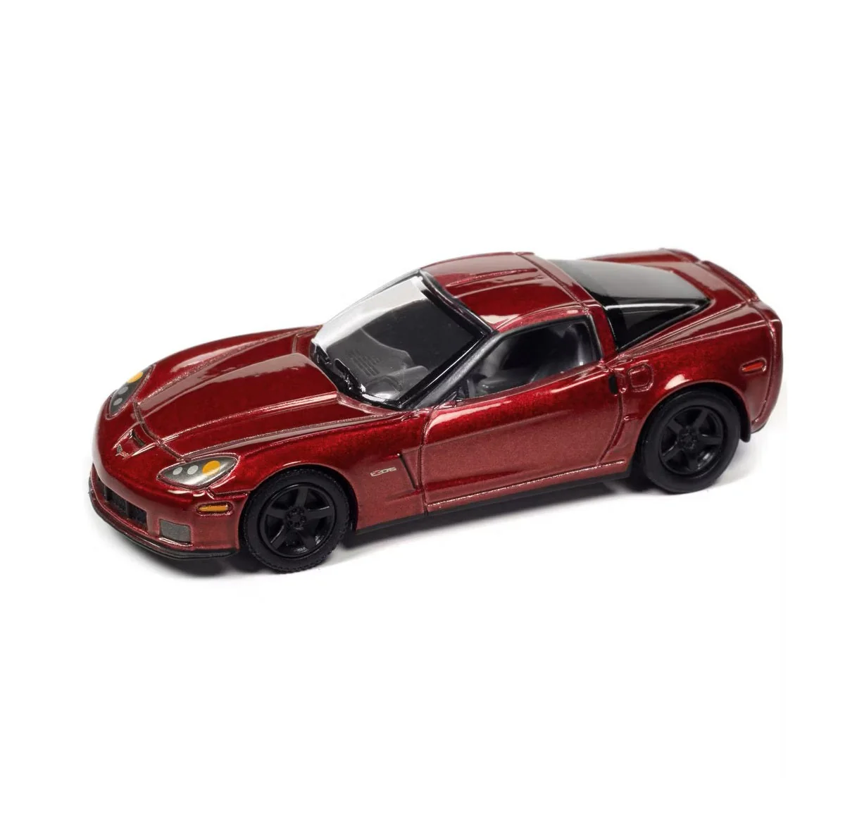Johnny Lightning - 2012 Chevrolet Corvette Z06 Crystal Red Metallic "Classic Gold Collection" - Scala 1/64 - Image 2