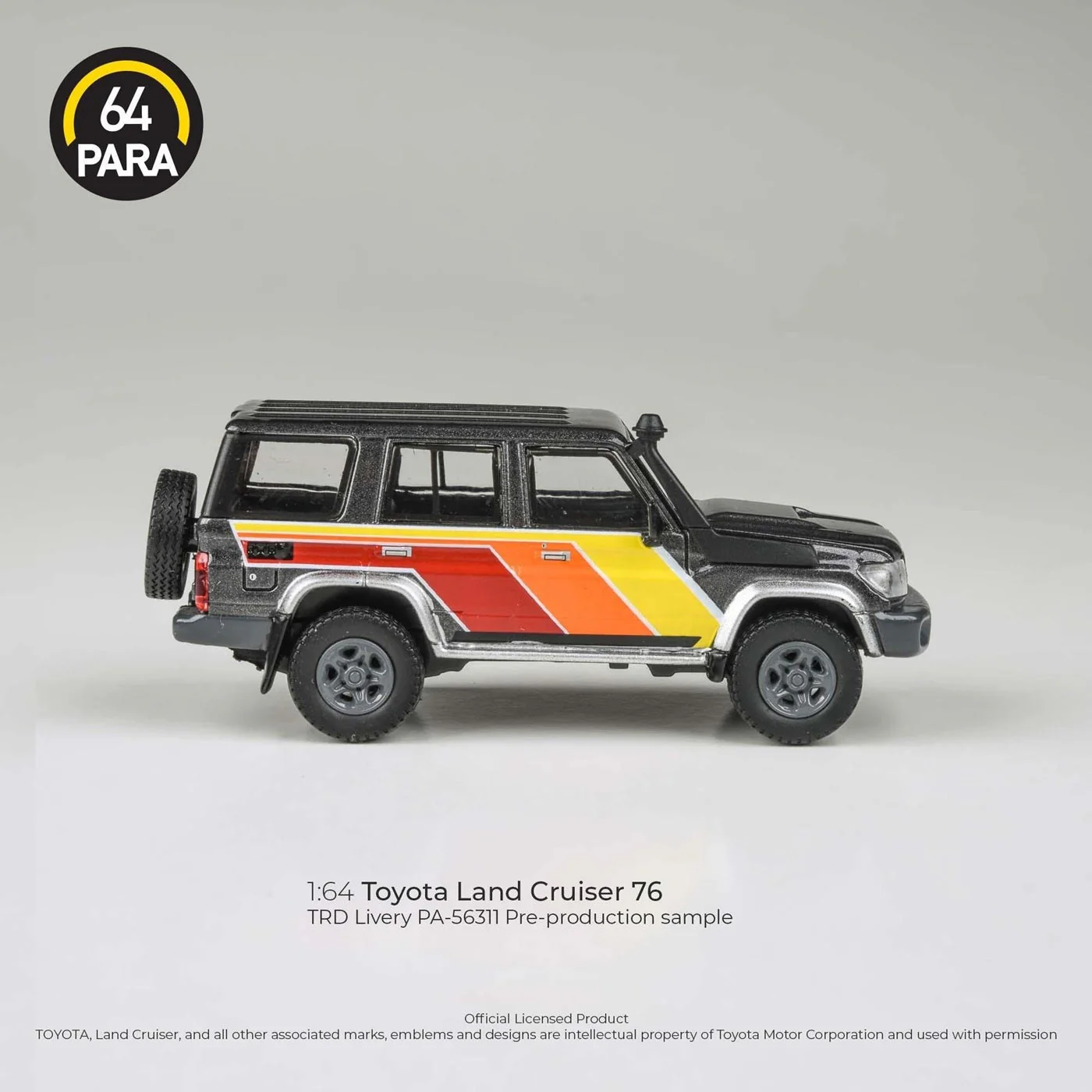Para64 - 2014 Toyota Land Cruiser TRD Livery LHD - Scala 1/64 - Image 4
