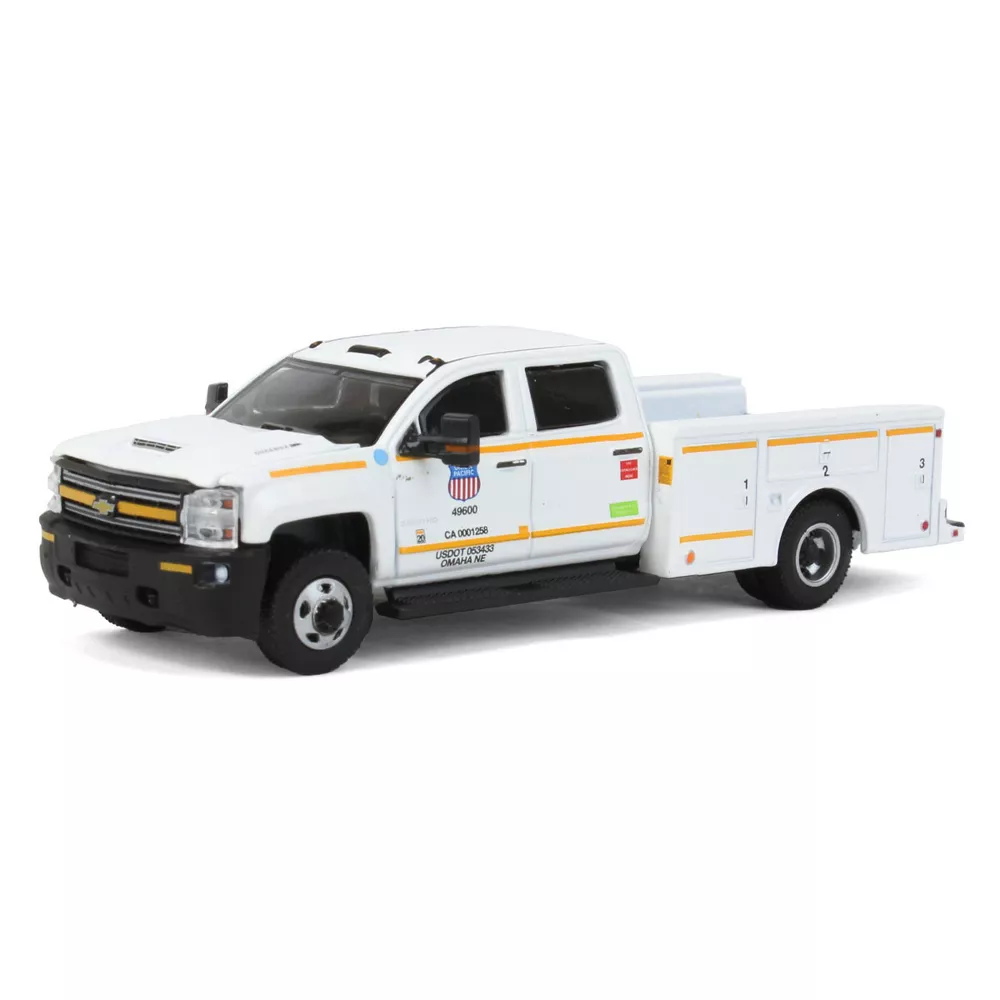 Greenlight - 2018 Chevrolet Silverado 3500 Service Bed Pickup - Dually Drivers Series - Scala 1/64 - Image 5