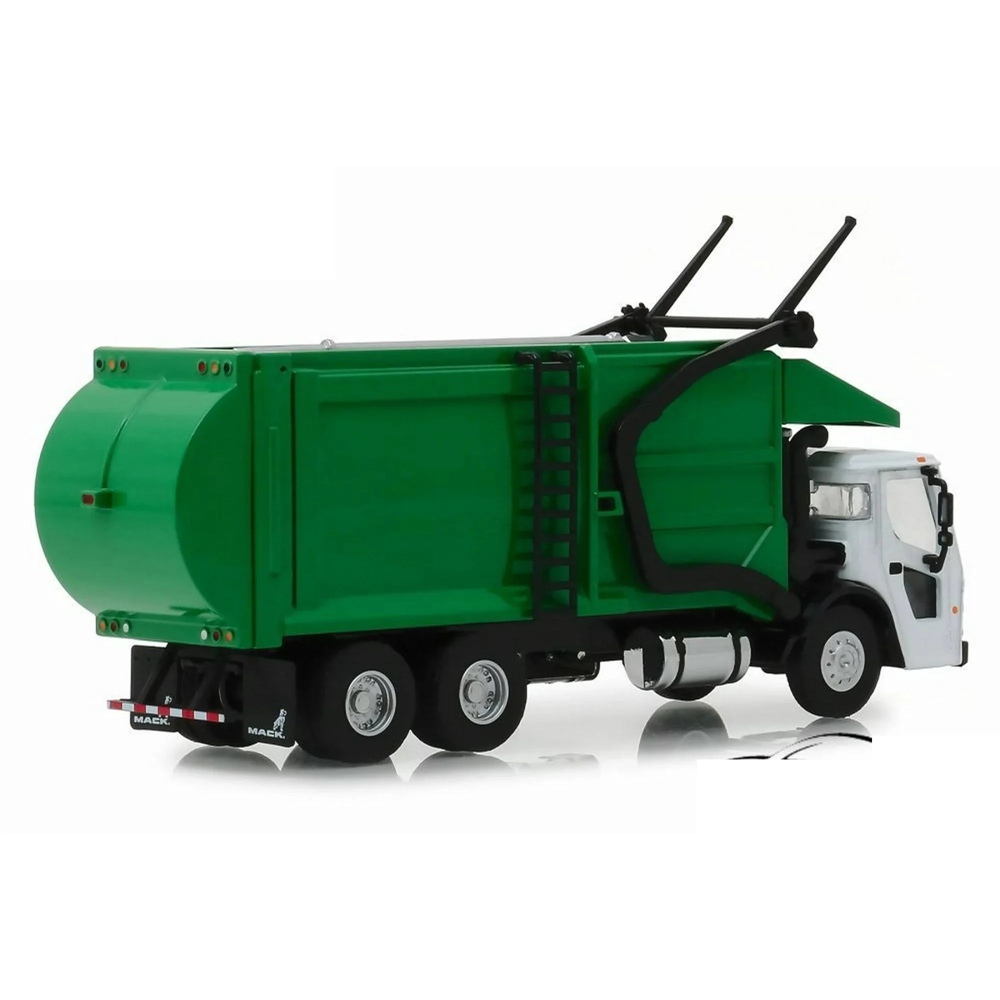 Greenlight - 2019 Mack LR Refuse Truck Green - Series SD Trucks - Scala 1/64 - Image 2