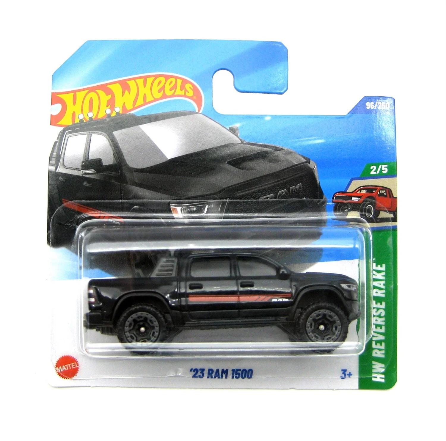 Hot Wheels - '23 RAM 1500 Black - Scala 1/64