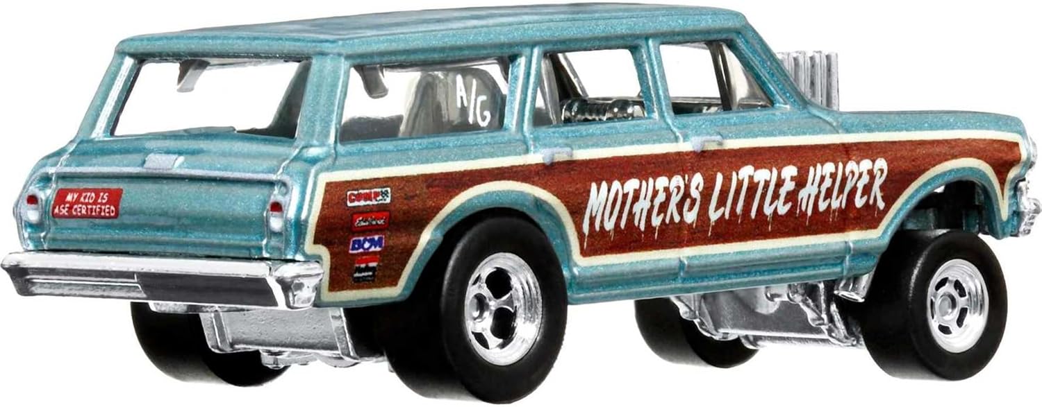 Hot Wheels Premium - '64 Chevy Nova Gasser - Series Car Culture Drag Strip - Scala 1/64 - Image 3