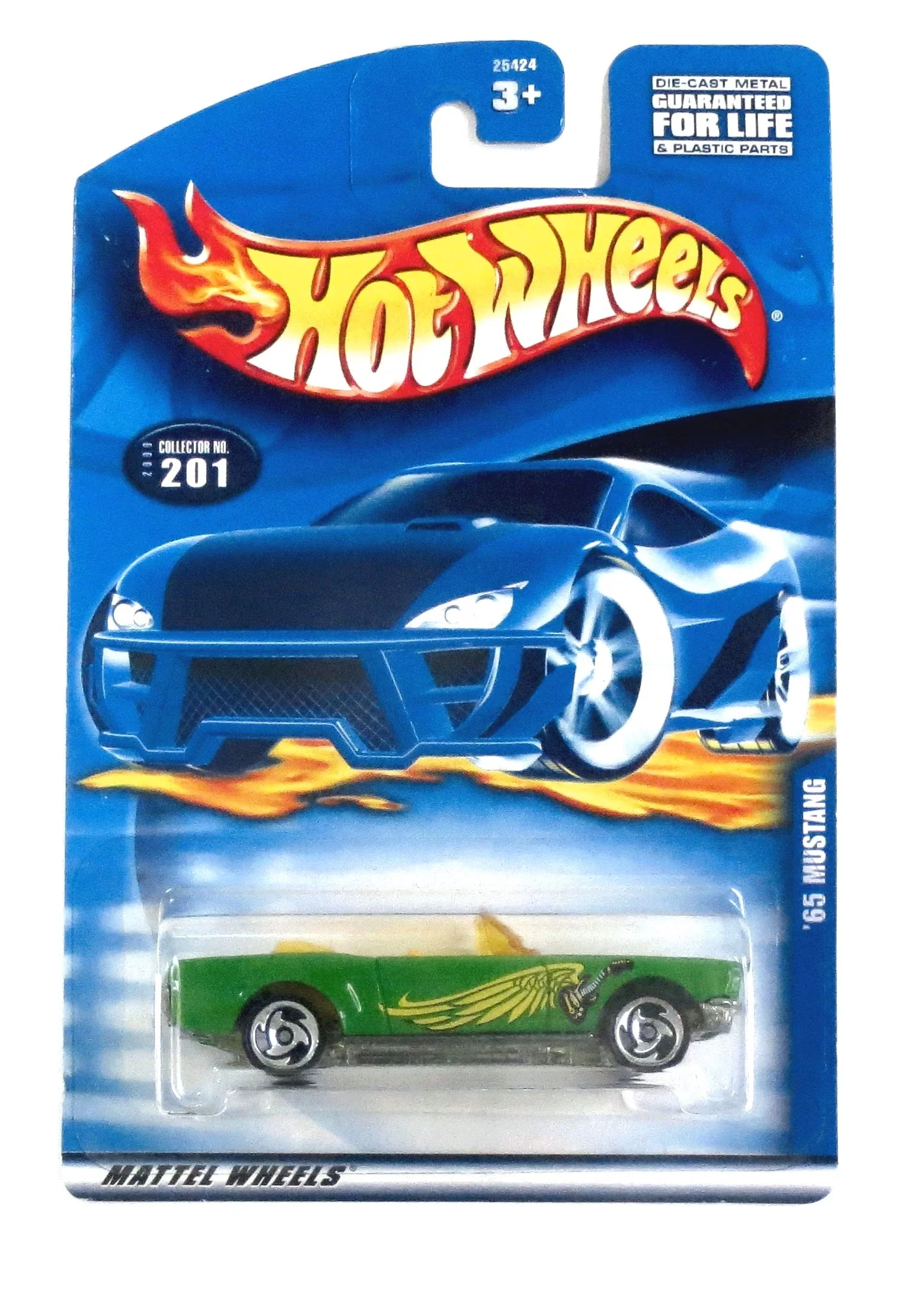 Hot Wheels - '65 Ford Mustang Green - Scala 1/64