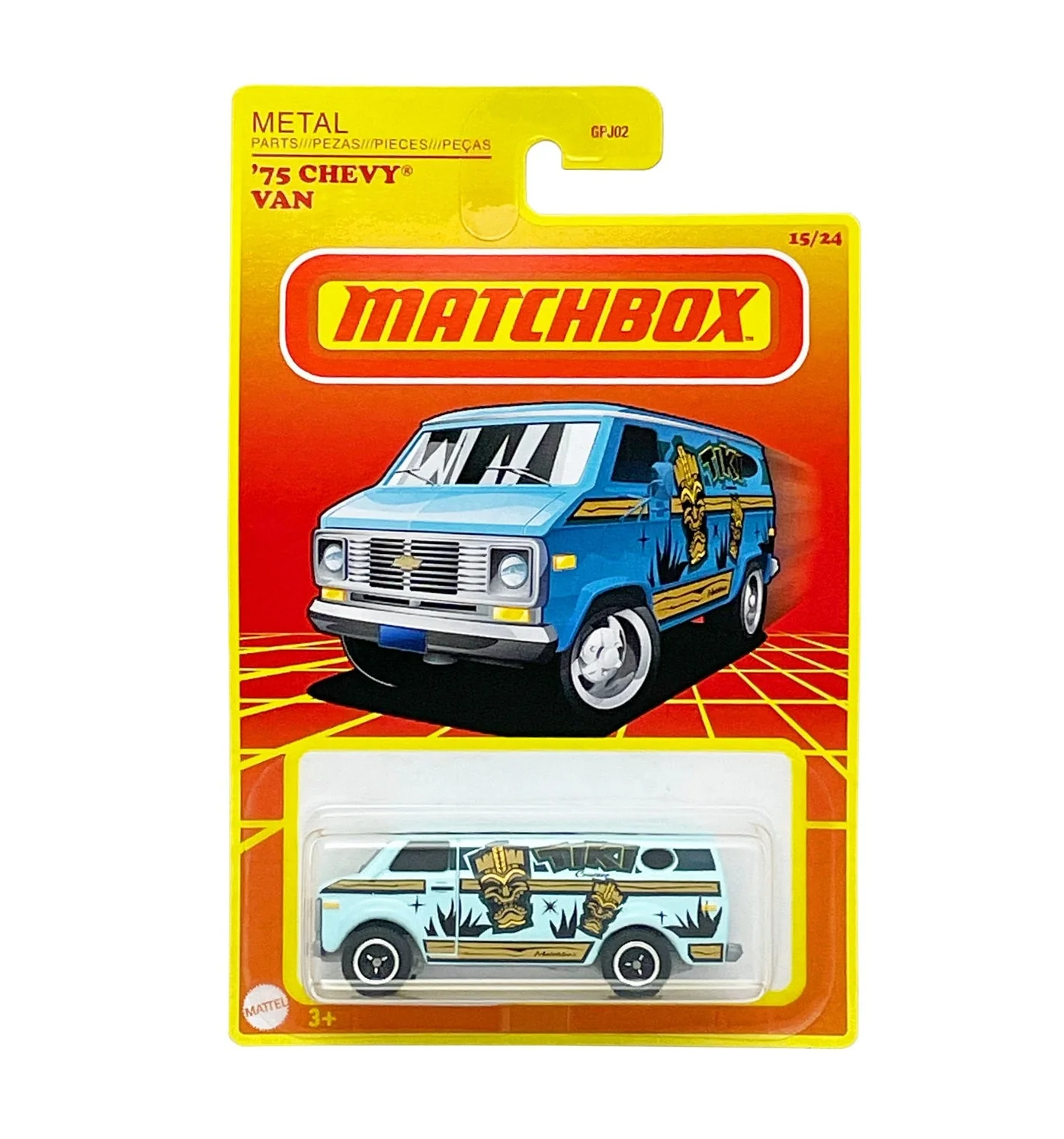 Matchbox - '75 Chevy Van - Series Retro 15/24 - Scala 1/64 Circa