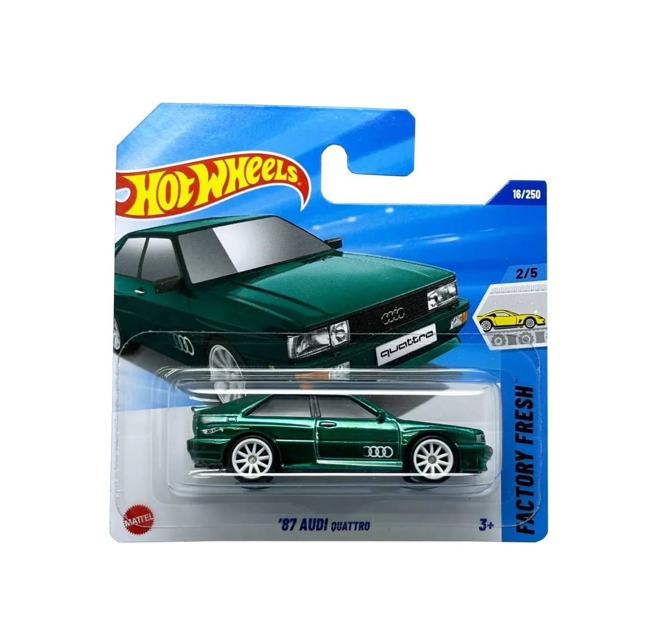 Hot Wheels - '87 Audi Quattro - HW Factory Fresh 2/5 - Scala 1/64 Circa