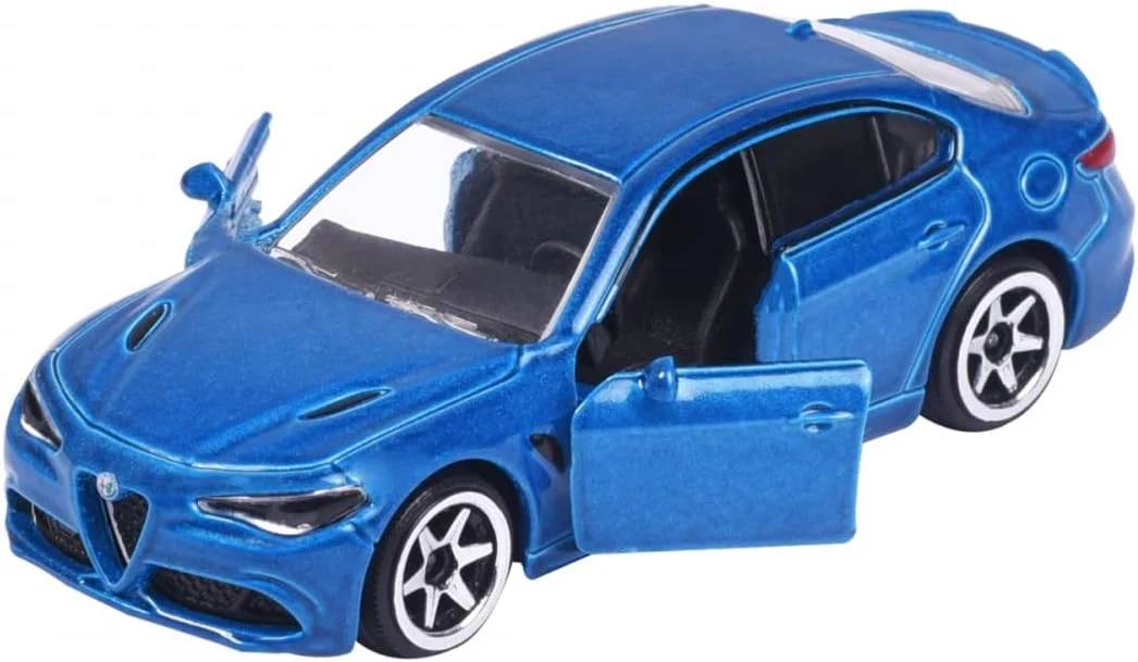 Majorette - Alfa Romeo Giulia Quadrifoglio Blue - Scala 1/64 - Image 3