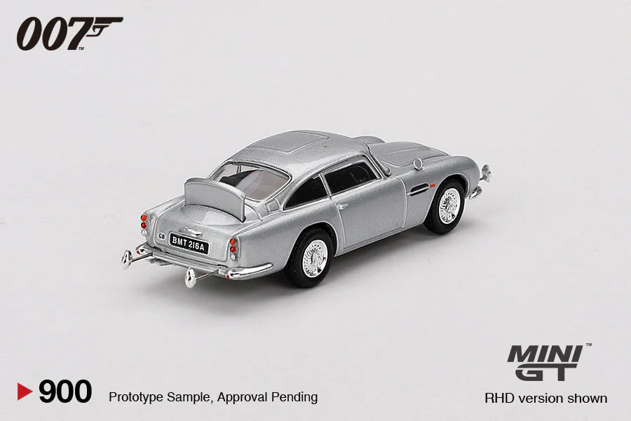 Aston Martin DB5 “Goldfinger” 007 James Bond - Mini GT - Scala 1/64 MGT00900-007J Japanese - Image 2