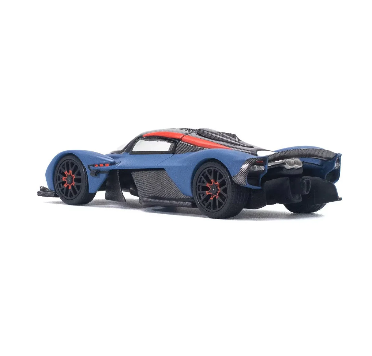 Aston Martin Valkyrie Satin Marina Blue - Pop Race - Scala 1/64 PR64-96 - Image 5