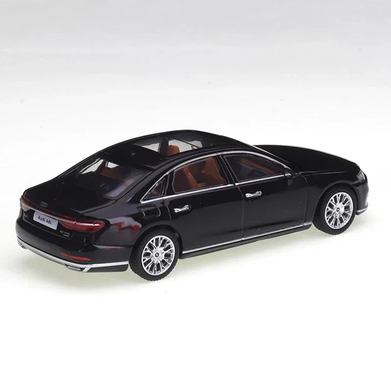 JKM Audi A8 L 2021 Black - Scala 1/64 - Image 3