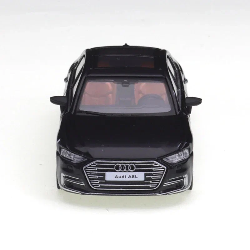 JKM Audi A8 L 2021 Black - Scala 1/64 - Image 4