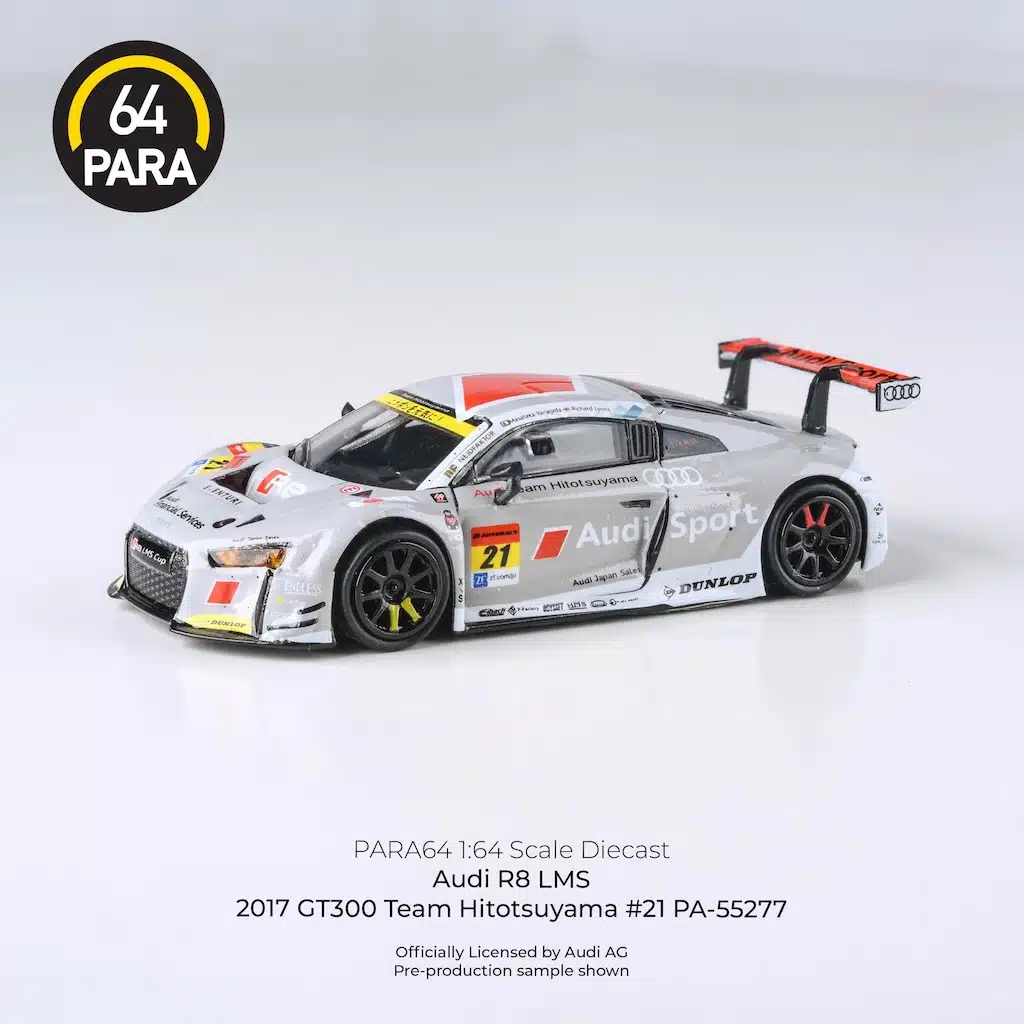 Para64 - SAudi R8 LMS 2017 GT300 Team Hitotsuyama #21 - Scala 1/64 - Image 4