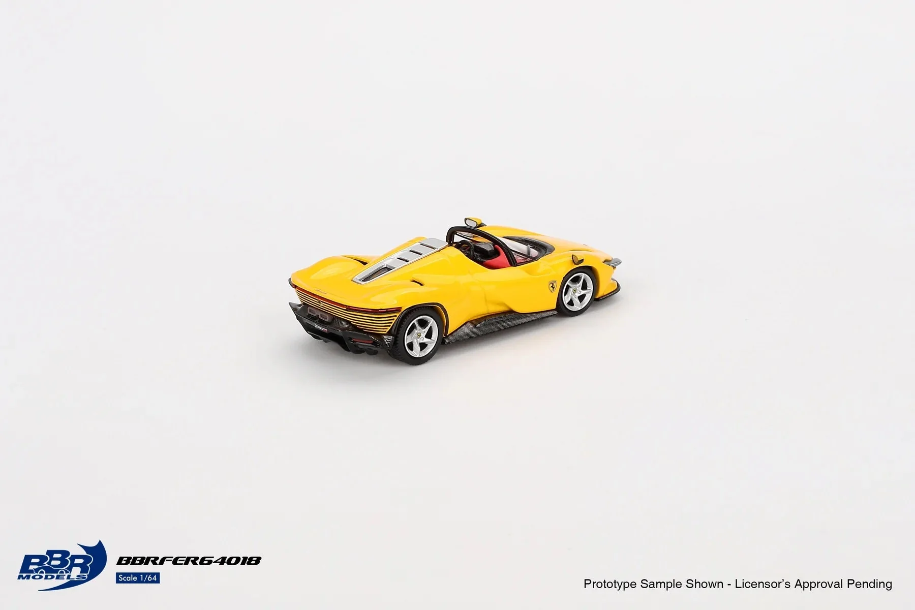 BBR Models - Ferrari Daytona SP3 Giallo Modena - Scala 1/64 BBRFER64018 - Image 2