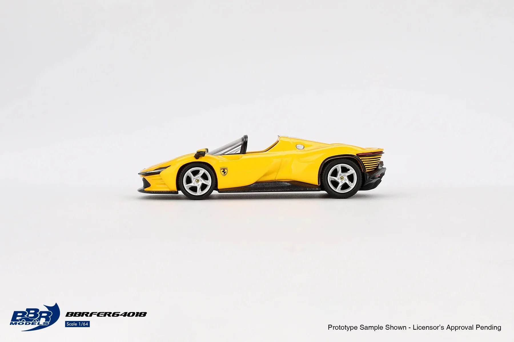 BBR Models - Ferrari Daytona SP3 Giallo Modena - Scala 1/64 BBRFER64018 - Image 3