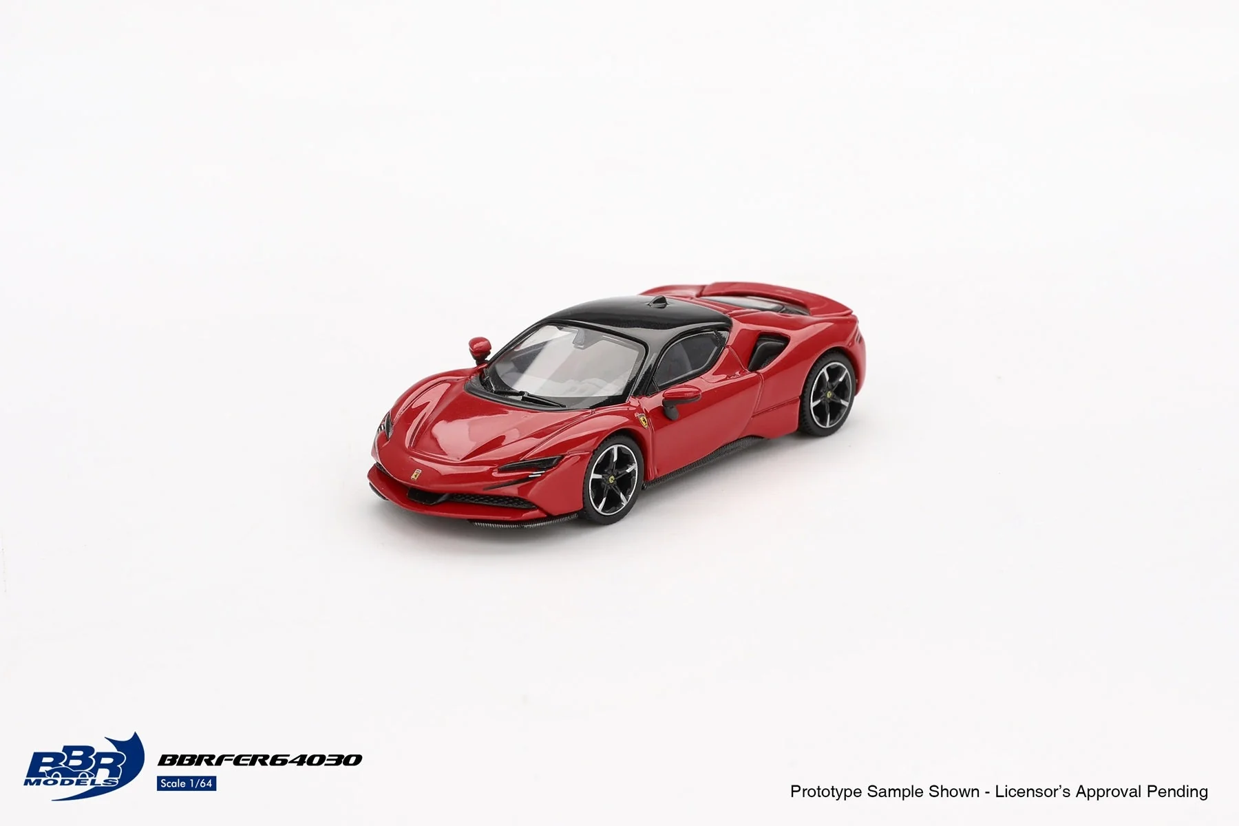 BBR Models - Ferrari SF90 Rosso Corsa 2024 - Scala 1/64 BBRDIE64030