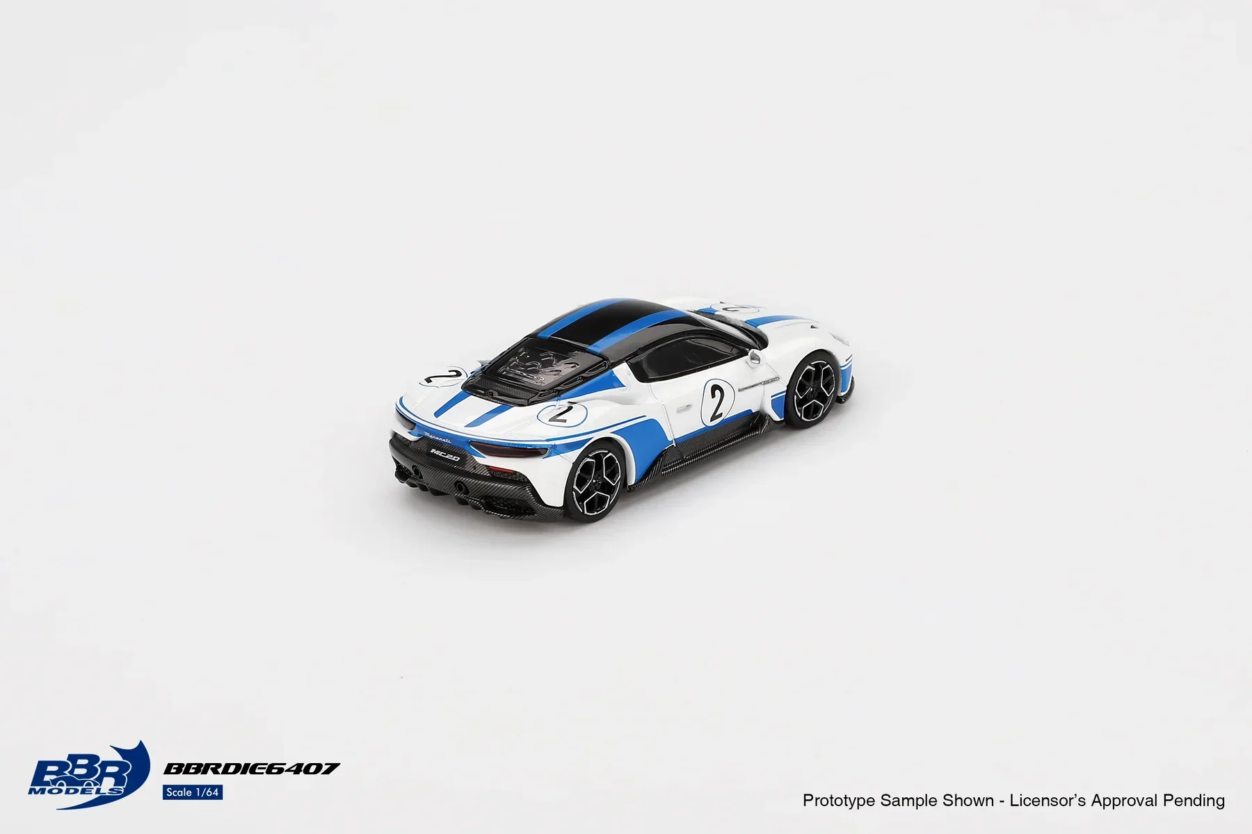 BBR Models - Maserati MC20 #2 Maserati Performance Experience - Scala 1/64 BBRDIE6407 - Image 2