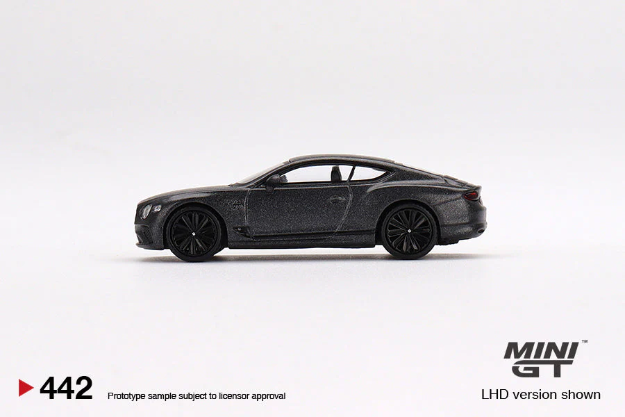 Mini GT - Bentley Continental GT Speed Anthracite Satin MiJo Exclusives LHD  - Scala 1/64 MGT00442-MJ - Image 5