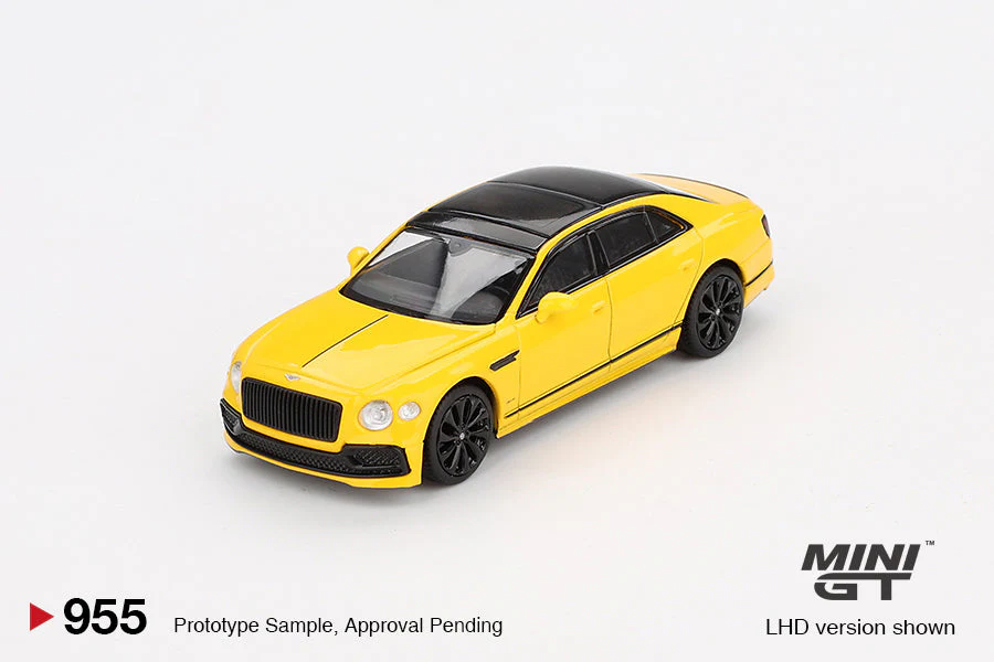 Mini GT - Bentley Flying Spur Monaco Yellow - Scala 1/64 MGT00955-L
