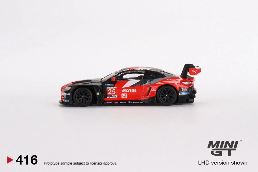 Mini GT - BMW M4 GT3 #25 BMW Team RLL 2022 IMSA Daytona 24 Hrs - Scala 1/64 MGT00416-L - Image 4