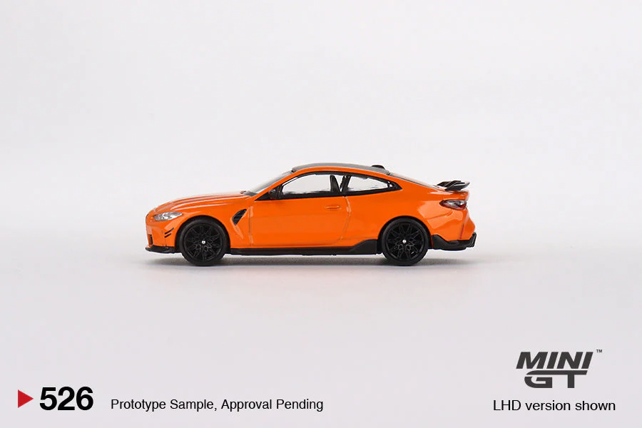 Mini GT - BMW M4 M-Performance (G82) Fire Orange RHD - Scala 1/64 MGT00526-R - Image 3