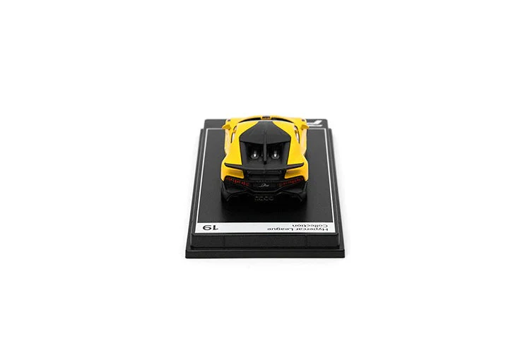 PosterCars - Bugatti Divo (Jaune Soufre) - Scala 1/64 H19 - Image 3