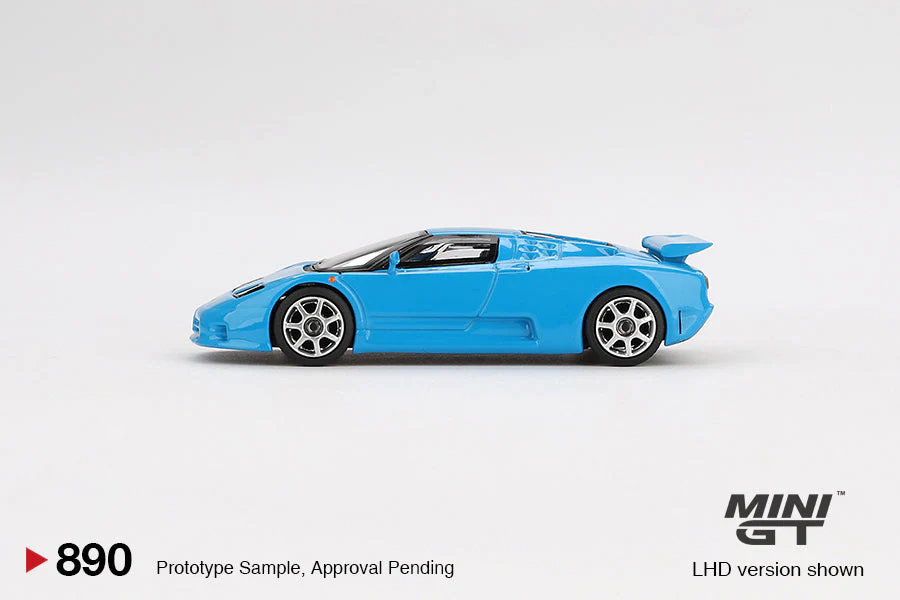 Mini GT - Bugatti EB110 Super Sport Blu Bugatti - Scala 1/64 MGT00890-L - Image 3