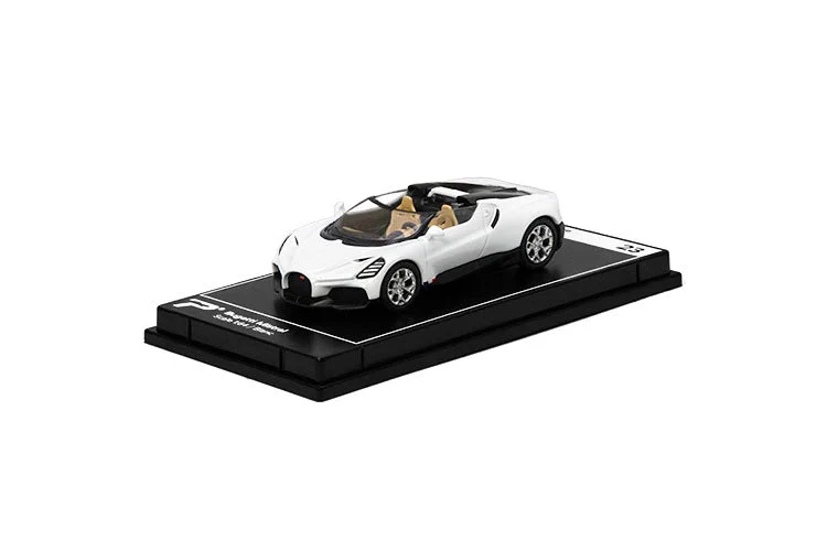 PosterCars - Bugatti Mistral White - Scala 1/64 H23