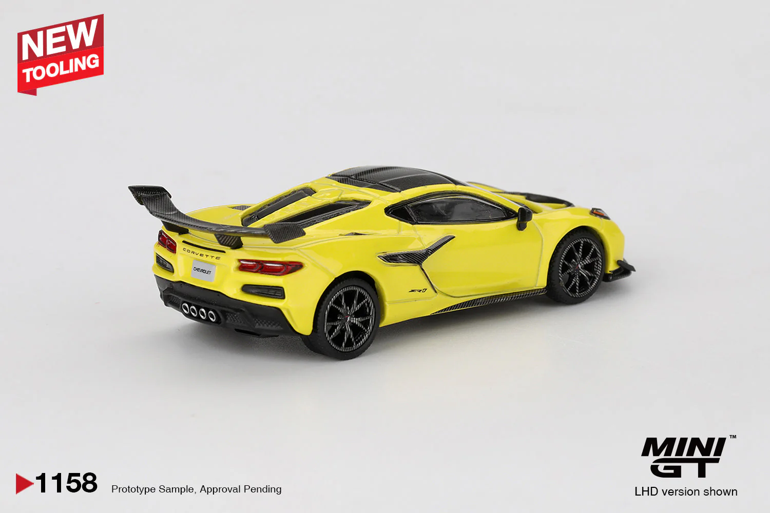 [PRE-ORDER] Mini GT - Chevrolet Corvette C8 ZR1 Accelerate Yellow 2025 - Scala 1-64 MGT01158-L - Image 2