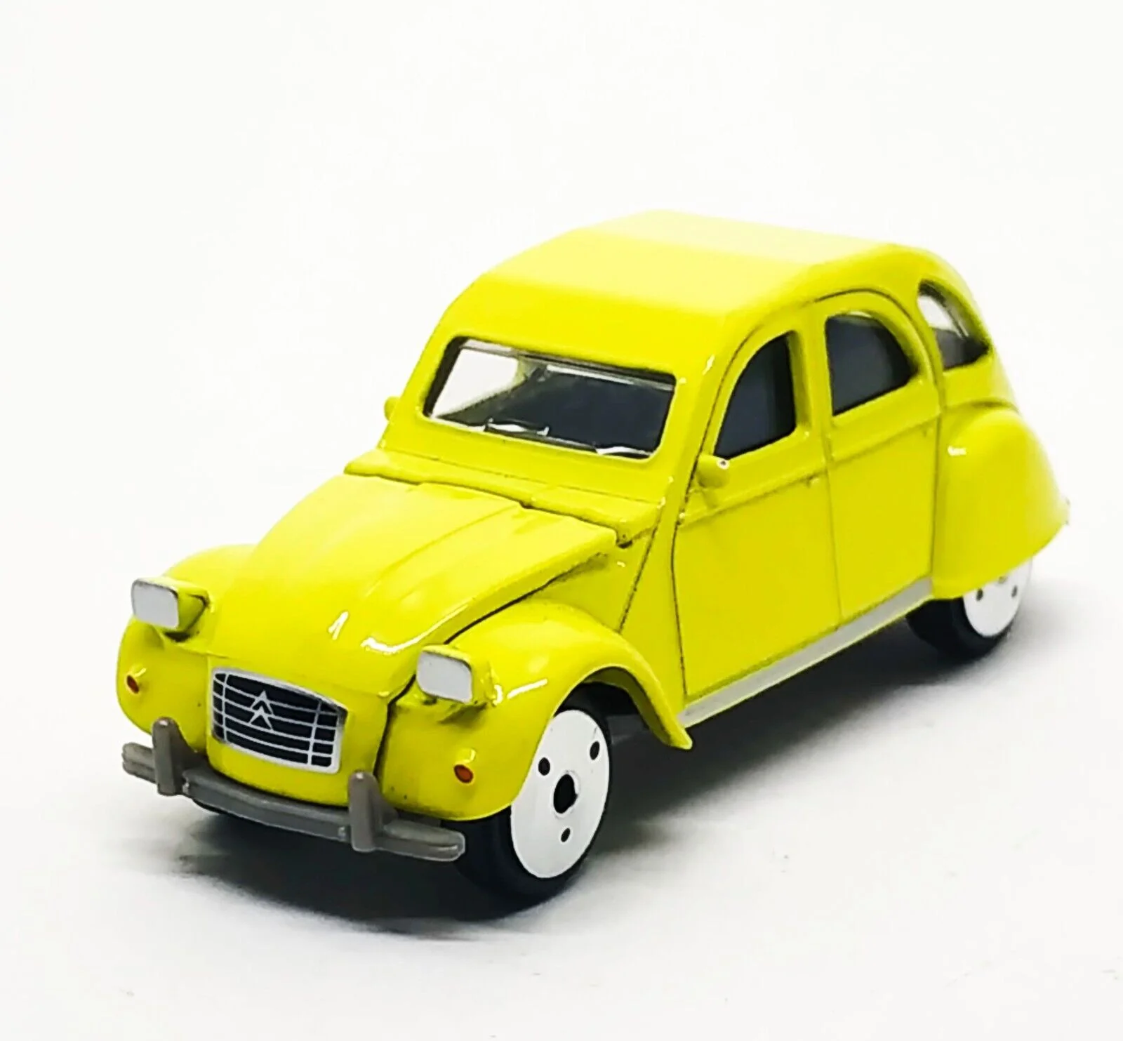Majorette - Citroen 2CV Serie Vintage Yellow - Scala 1/64 Circa - Image 3