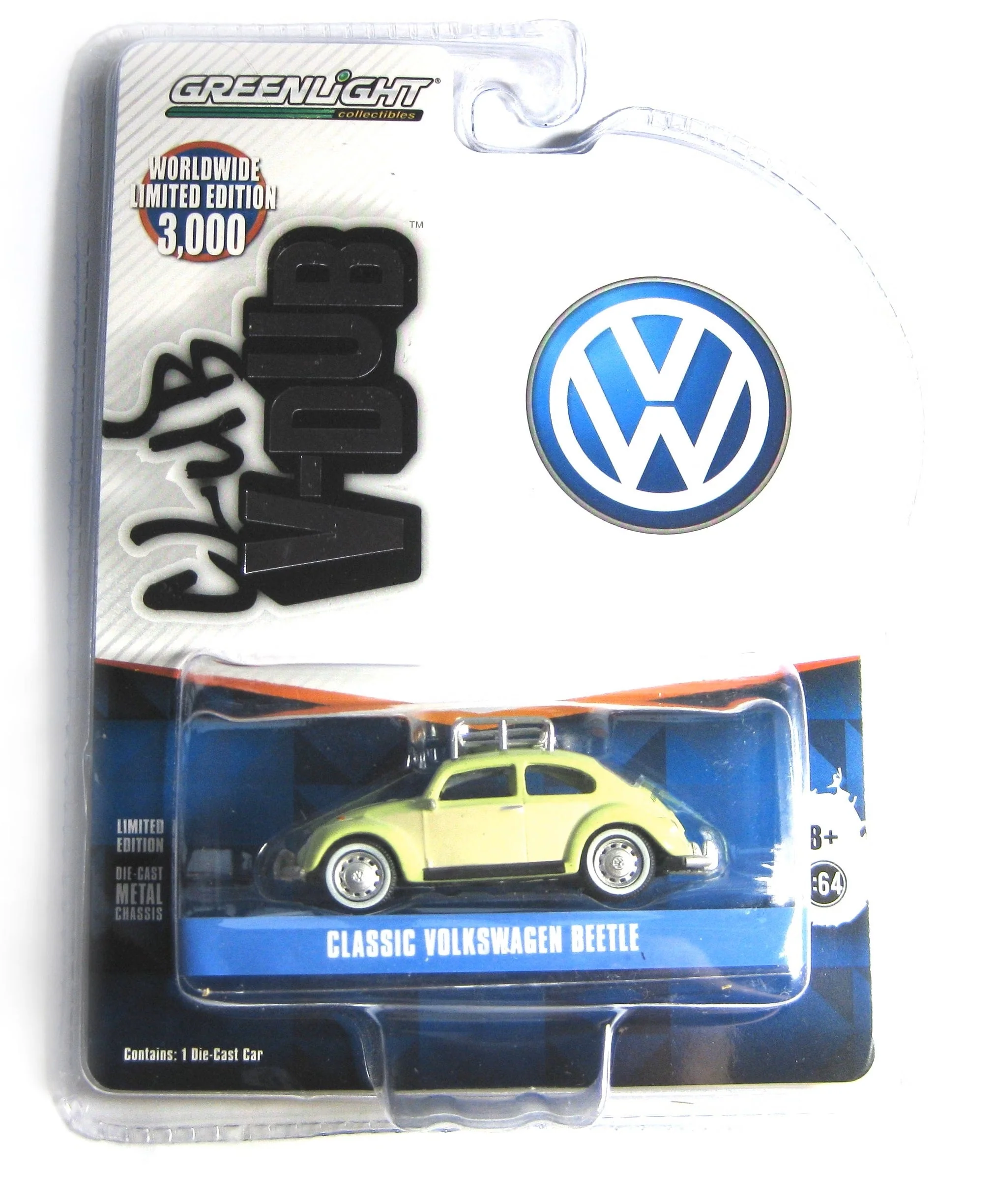Greenlight - Classic Volkswagen Beetle - Club V-Dub Limited Edition - Greenlight - Scala 1/64