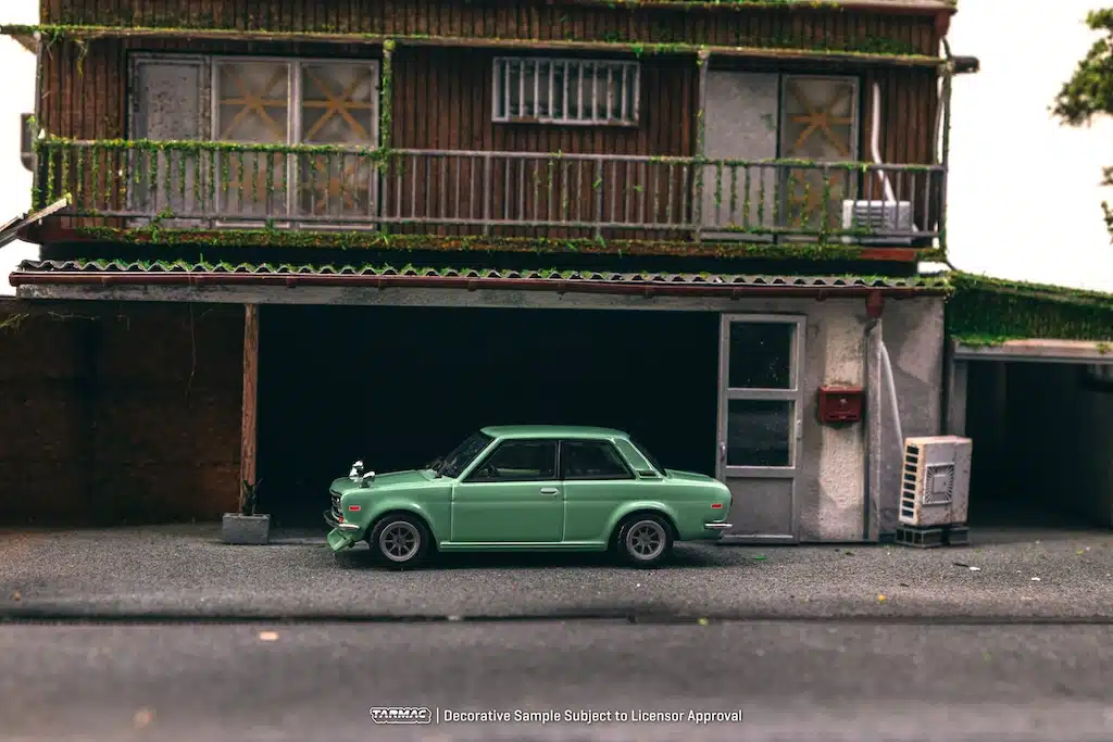 Tarmac Works - Datsun 510 Light Green  - ROAD64 - Scala 1/64 T64R-052-GR - Image 5