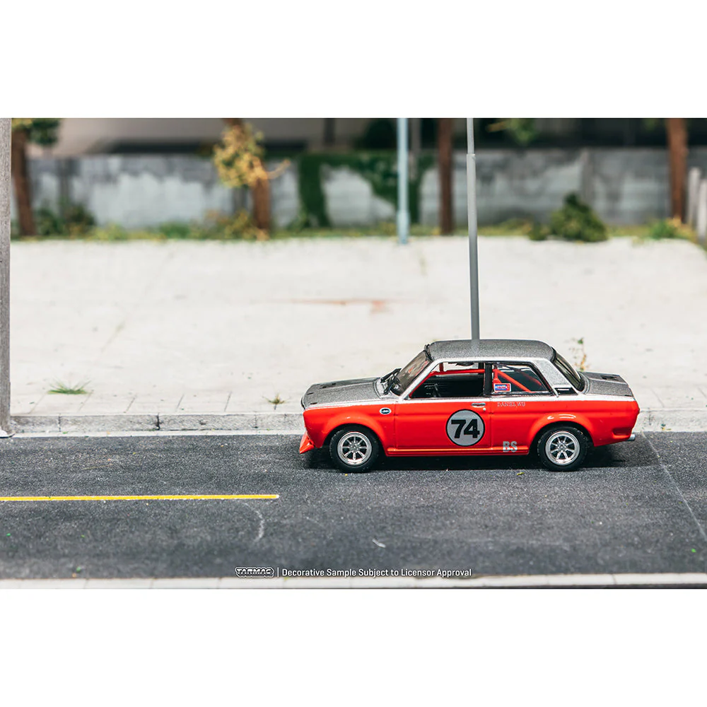 Tarmac Works - Datsun 510 Trans-Am B-Sedan 2.5 Challenge 2023 Daniel Wu - HOBBY64 - Scala 1/64 T64-052-SD - Image 6