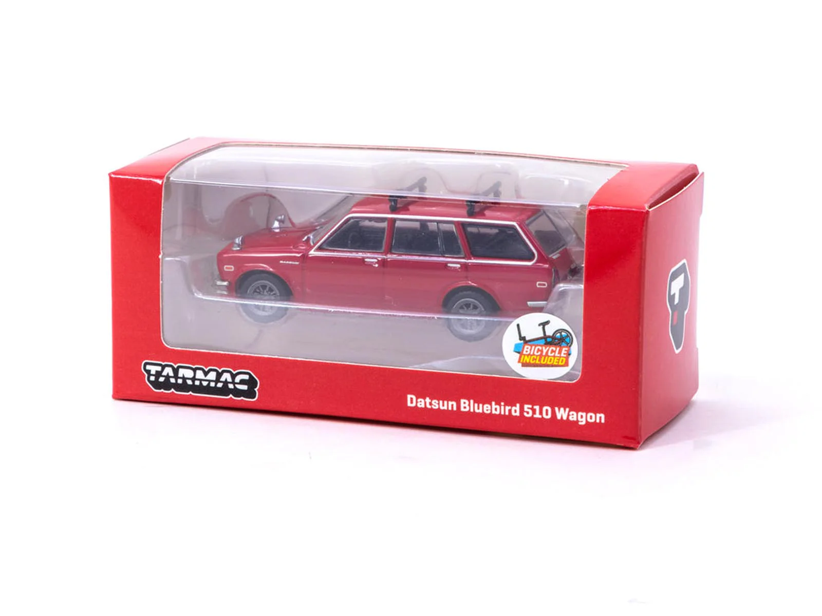 Tarmac Works - Datsun Bluebird 510 Wagon Red - Scala 1/64 T64G-026-RE - Image 3