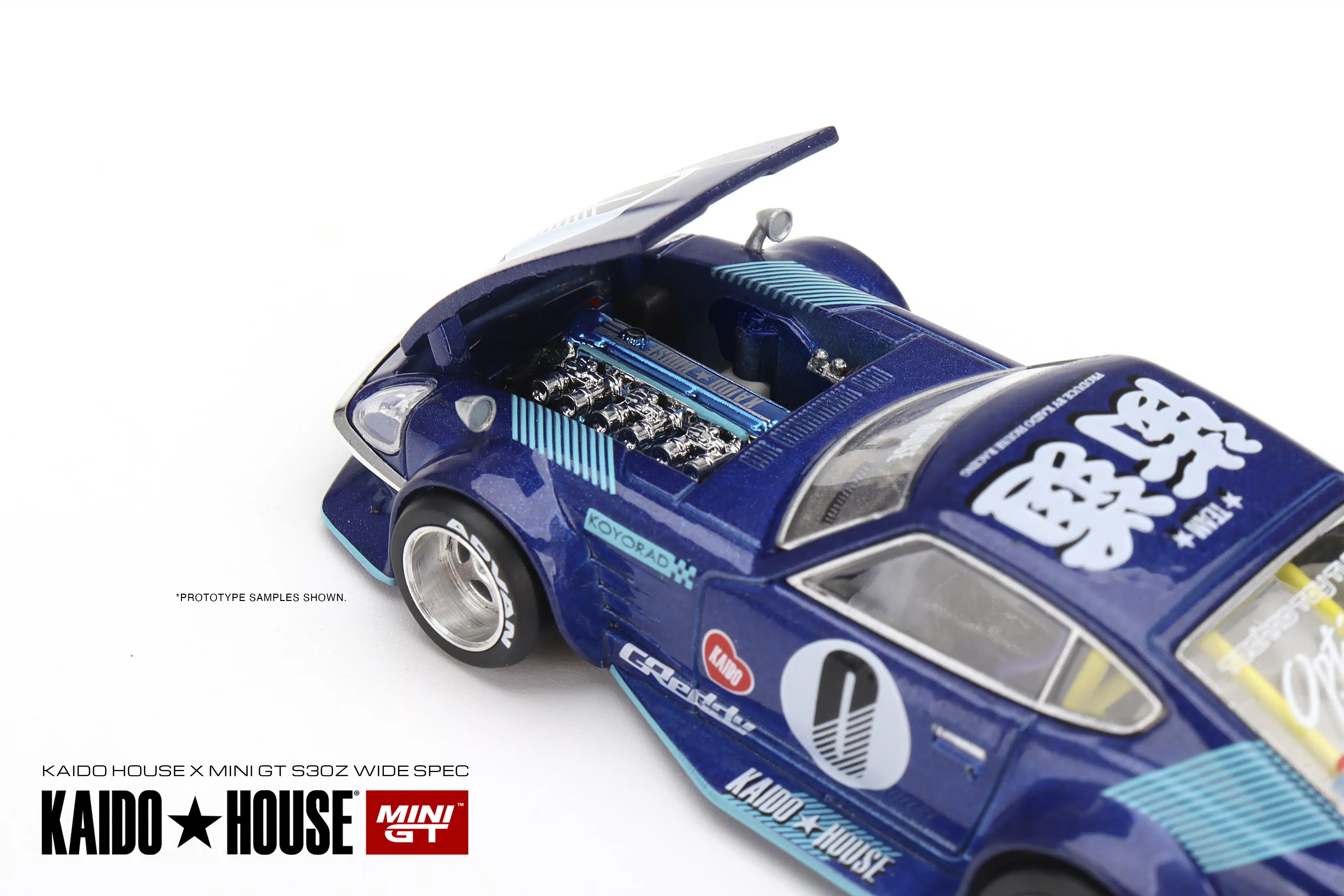 Mini GT - Datsun Fairlady Z Blue - KAIDO HOUSE - Scala 1/64 KHMG024 - Image 4