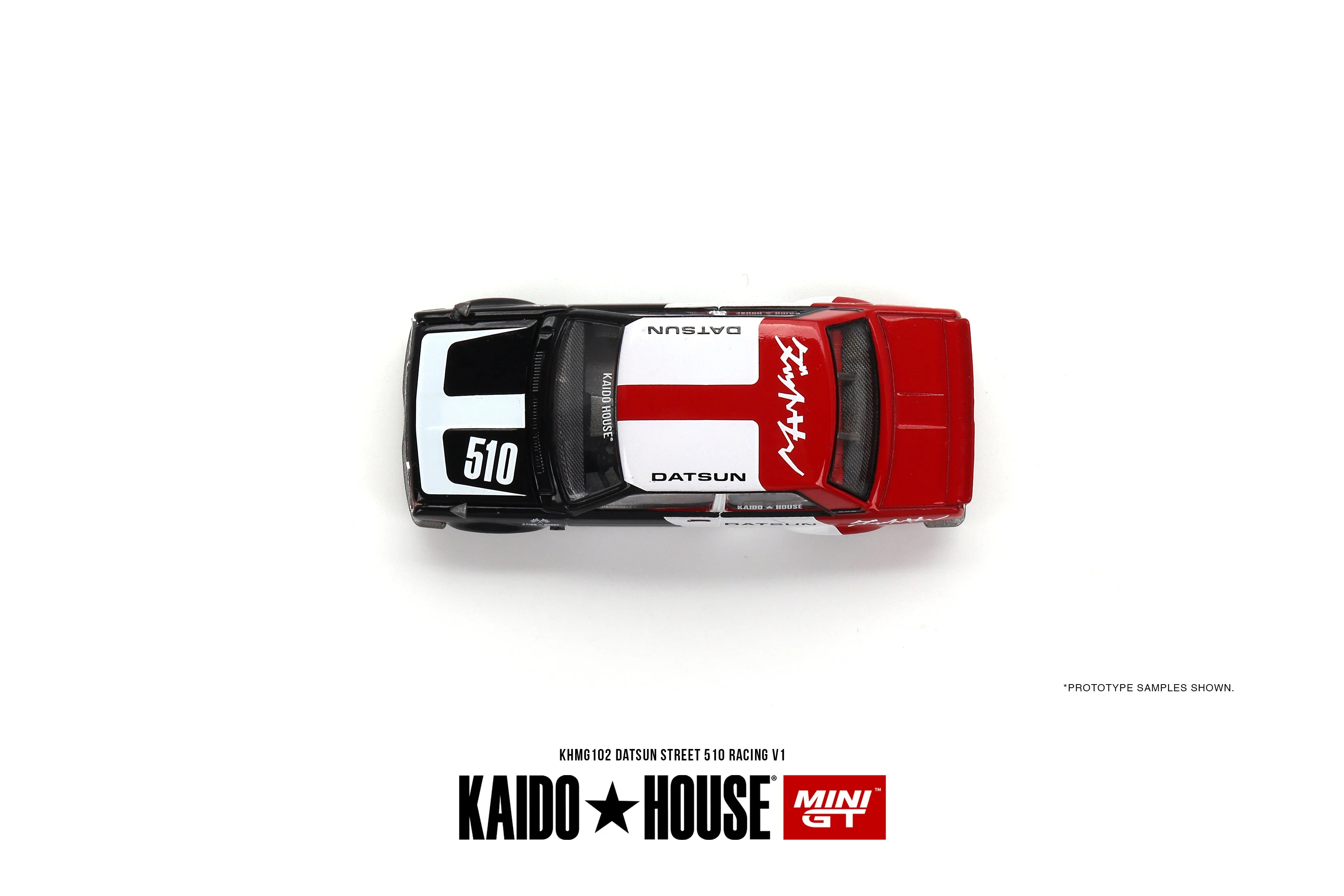 Mini GT - Datsun Street 510 Racing V1 - KAIDO HOUSE - Scala 1/64 KHMG102 - Image 5