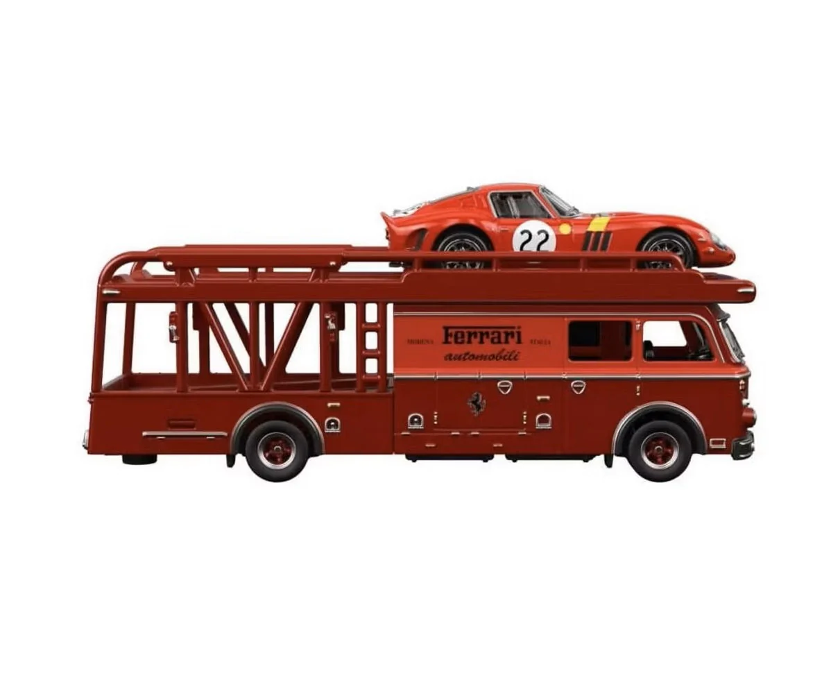Hot Wheels Premium - Ferrari 250 GTO + Fiat 642 RN2 Bartoletti Transporter - Series Car Culture Team Transport - Hot Wheels Premium - Scala 1/64 - Image 3